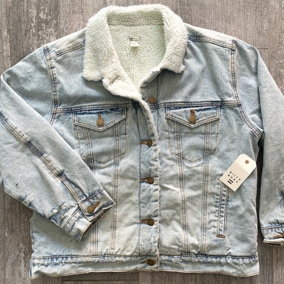 ๐ฅ๐ฅBILLABONG - SUCH A TRIP DENIM JACKET๐ฅ๐ฅ - Picture 11 of 11